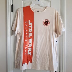 Star Wars Galaxy's Edge Black Spire Outpost Mens X-Large Short Sleeve Tee NWT